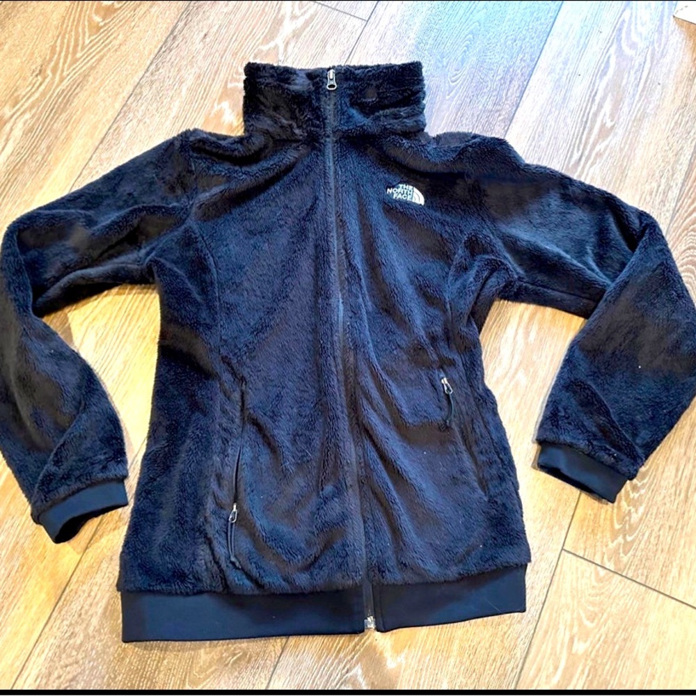 The North Face Jacket Osito expedition in black zip up